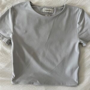 Babaton White Contour Women's Top